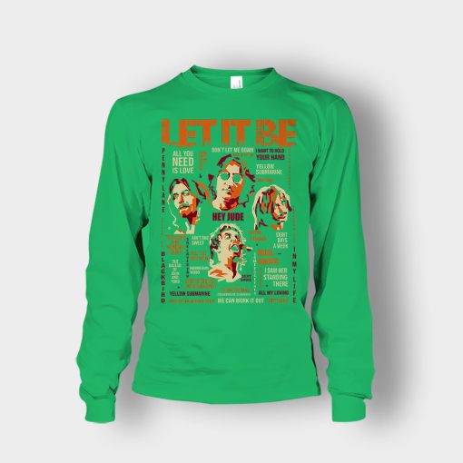 5B-Offiical-5D-The-Beatles-let-all-you-need-is-love-Unisex-Long-Sleeve-Irish-Green