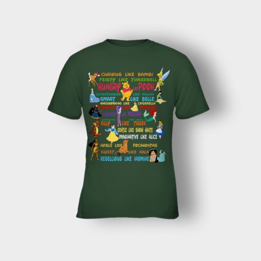 Alice-in-Wonderland-Disney-Quotes-Kids-T-Shirt-Forest