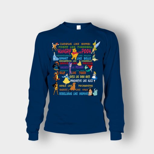 Alice-in-Wonderland-Disney-Quotes-Unisex-Long-Sleeve-Navy