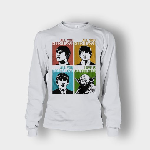 All-you-need-is-love-the-Beatles-and-Star-Wars-Yoda-Unisex-Long-Sleeve-Ash