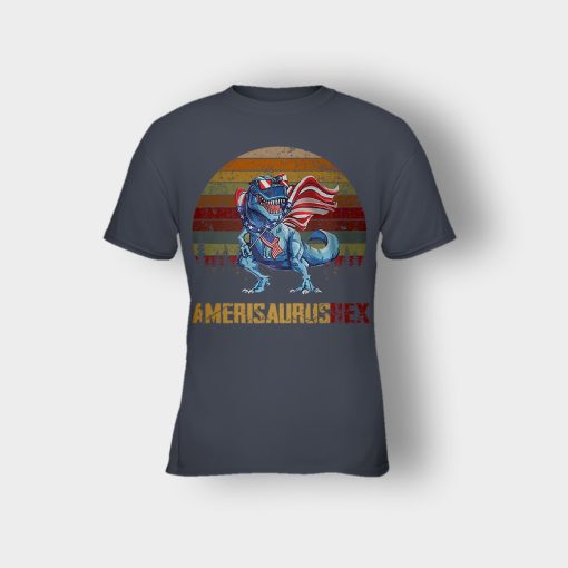 Amerisaurus-Rex-4th-Of-July-Independence-Day-Patriot-Kids-T-Shirt-Dark-Heather