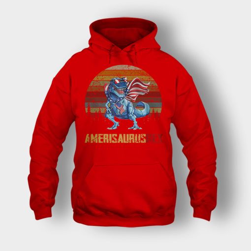 Amerisaurus-Rex-4th-Of-July-Independence-Day-Patriot-Unisex-Hoodie-Red
