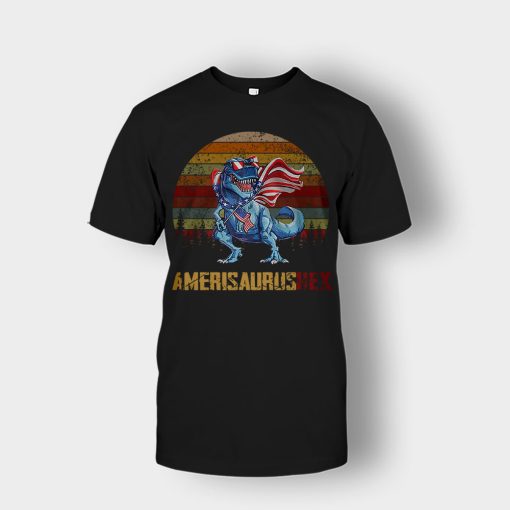 Amerisaurus-Rex-4th-Of-July-Independence-Day-Patriot-Unisex-T-Shirt-Black