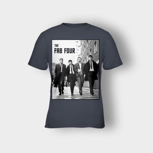 Beatles-The-Fab-Four-Kids-T-Shirt-Dark-Heather