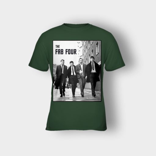 Beatles-The-Fab-Four-Kids-T-Shirt-Forest
