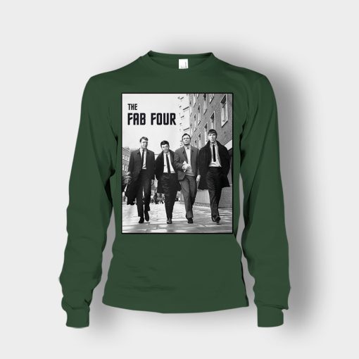 Beatles-The-Fab-Four-Unisex-Long-Sleeve-Forest