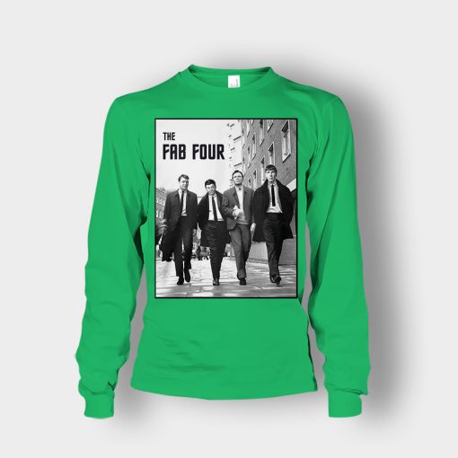Beatles-The-Fab-Four-Unisex-Long-Sleeve-Irish-Green