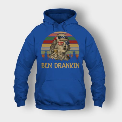 Ben-Drankin-4th-Of-July-Independence-Day-Patriot-Unisex-Hoodie-Royal