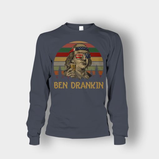 Ben-Drankin-4th-Of-July-Independence-Day-Patriot-Unisex-Long-Sleeve-Dark-Heather
