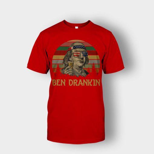 Ben-Drankin-4th-Of-July-Independence-Day-Patriot-Unisex-T-Shirt-Red