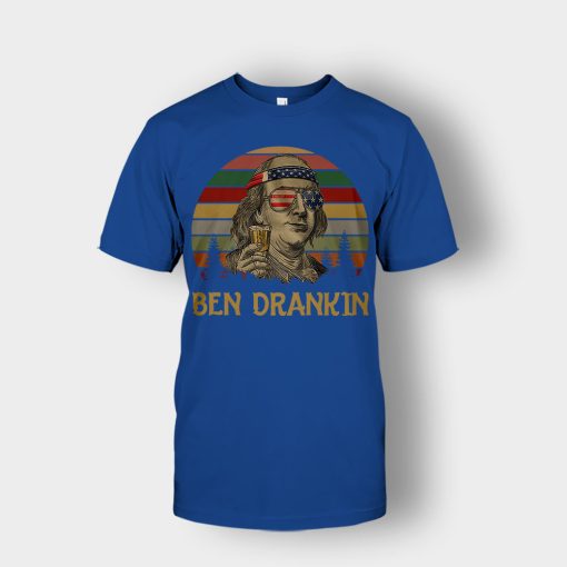 Ben-Drankin-4th-Of-July-Independence-Day-Patriot-Unisex-T-Shirt-Royal