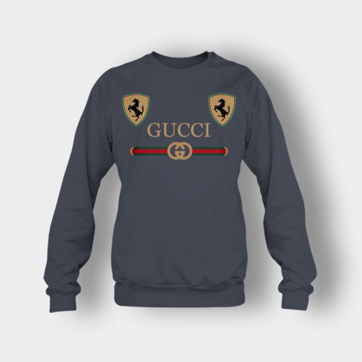 Best-Gucci-Ferrari-New-Crewneck-Sweatshirt-Dark-Heather