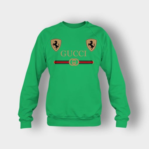 Best-Gucci-Ferrari-New-Crewneck-Sweatshirt-Irish-Green