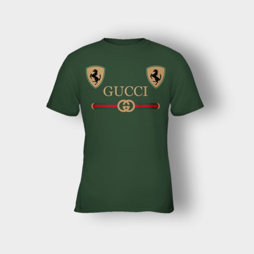 Best-Gucci-Ferrari-New-Kids-T-Shirt-Forest