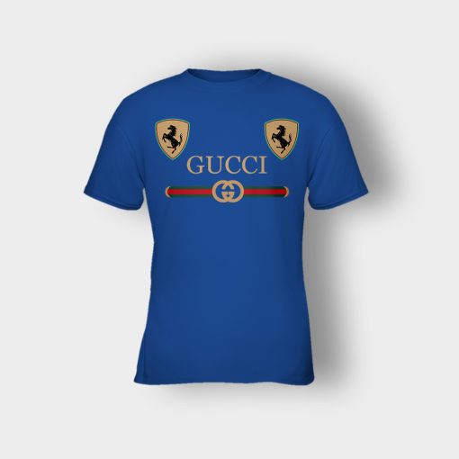 Best-Gucci-Ferrari-New-Kids-T-Shirt-Royal