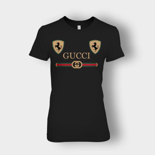Best-Gucci-Ferrari-New-Ladies-T-Shirt-Black