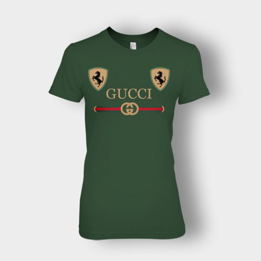 Best-Gucci-Ferrari-New-Ladies-T-Shirt-Forest
