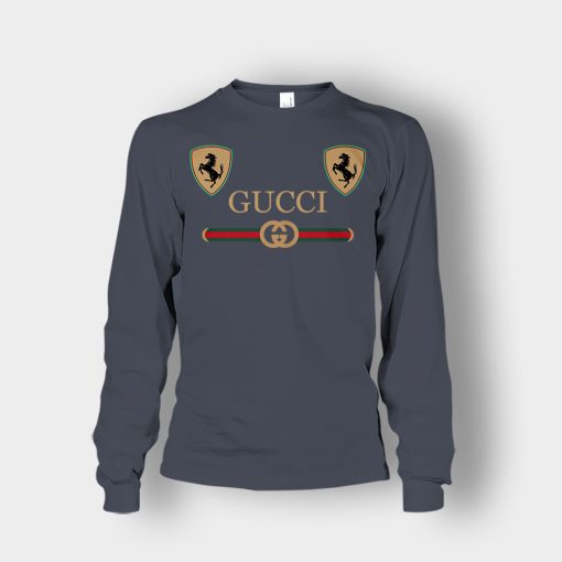 Best-Gucci-Ferrari-New-Unisex-Long-Sleeve-Dark-Heather