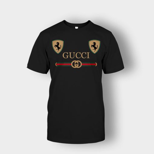 Best-Gucci-Ferrari-New-Unisex-T-Shirt-Black