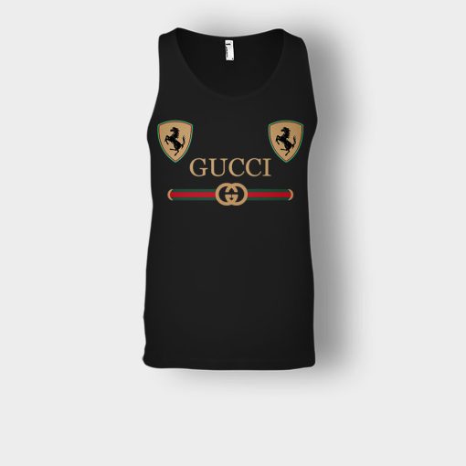 Best-Gucci-Ferrari-New-Unisex-Tank-Top-Black