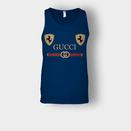 Best-Gucci-Ferrari-New-Unisex-Tank-Top-Navy