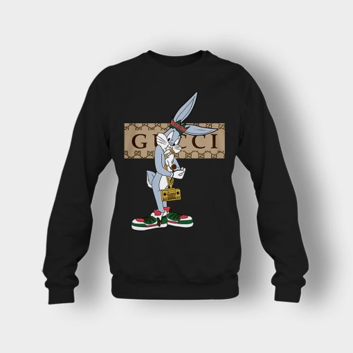 Best-Gucci-Rabbit-Crewneck-Sweatshirt-Black