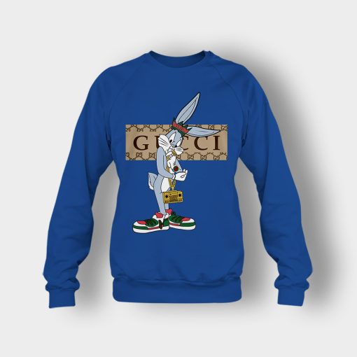 Best-Gucci-Rabbit-Crewneck-Sweatshirt-Royal