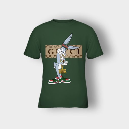 Best-Gucci-Rabbit-Kids-T-Shirt-Forest