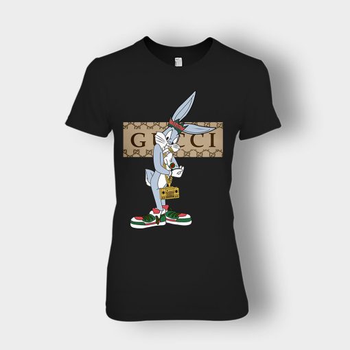 Best-Gucci-Rabbit-Ladies-T-Shirt-Black