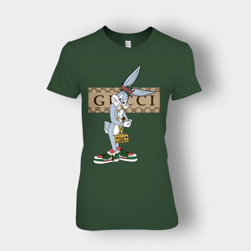 Best-Gucci-Rabbit-Ladies-T-Shirt-Forest