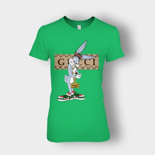 Best-Gucci-Rabbit-Ladies-T-Shirt-Irish-Green