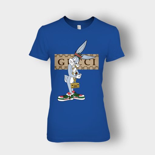 Best-Gucci-Rabbit-Ladies-T-Shirt-Royal