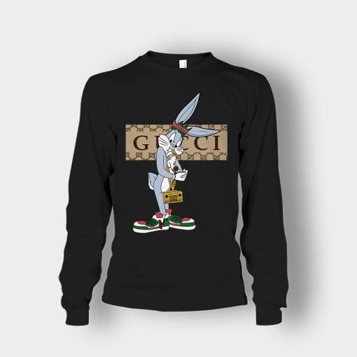 Best-Gucci-Rabbit-Unisex-Long-Sleeve-Black