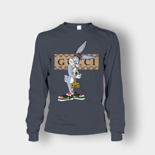 Best-Gucci-Rabbit-Unisex-Long-Sleeve-Dark-Heather