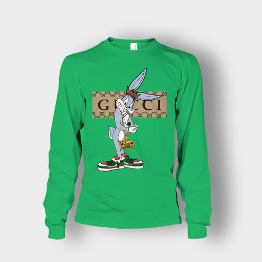 Best-Gucci-Rabbit-Unisex-Long-Sleeve-Irish-Green