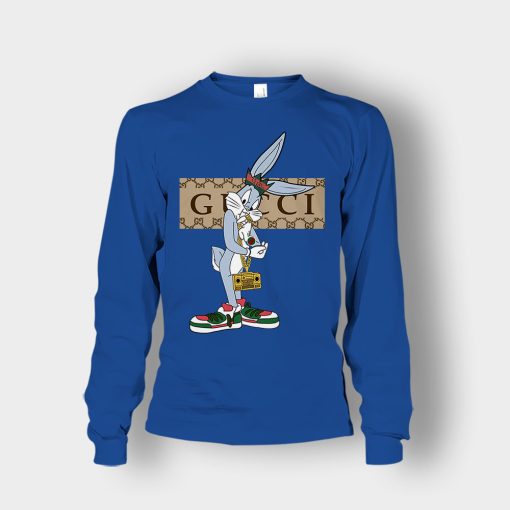 Best-Gucci-Rabbit-Unisex-Long-Sleeve-Royal