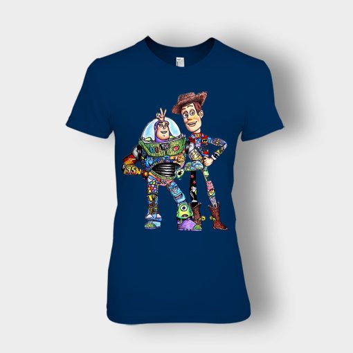 Buzz-Lightyear-And-Woody-Disney-Toy-Story-Ladies-T-Shirt-Navy