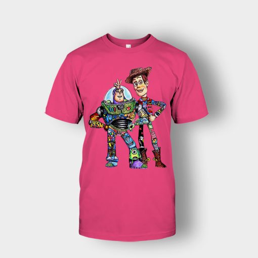 Buzz-Lightyear-And-Woody-Disney-Toy-Story-Unisex-T-Shirt-Heliconia