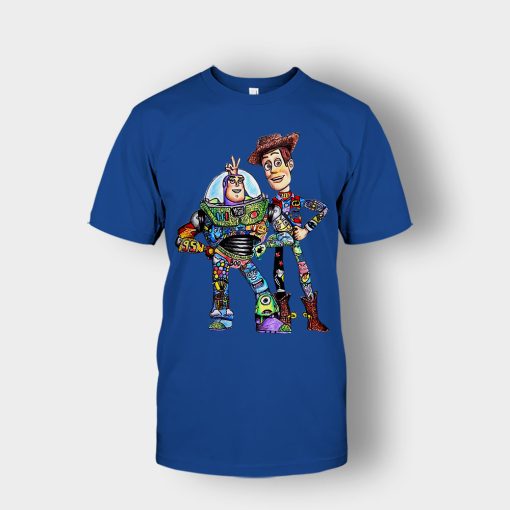 Buzz-Lightyear-And-Woody-Disney-Toy-Story-Unisex-T-Shirt-Royal