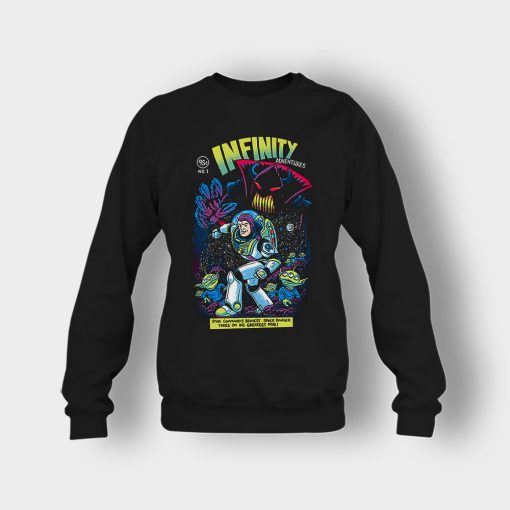 Buzz-Lightyear-Comics-Art-Disney-Toy-Story-Inspired-Crewneck-Sweatshirt-Black