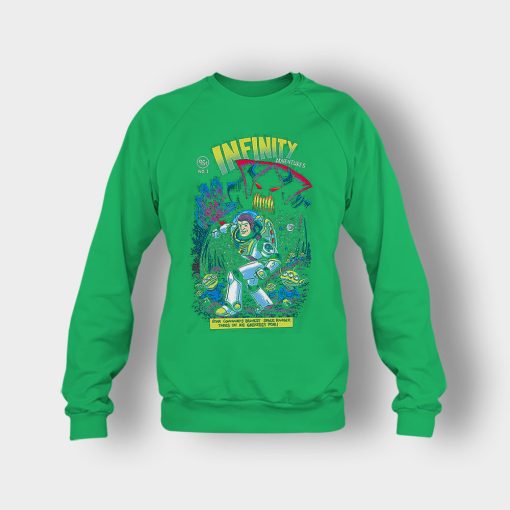Buzz-Lightyear-Comics-Art-Disney-Toy-Story-Inspired-Crewneck-Sweatshirt-Irish-Green