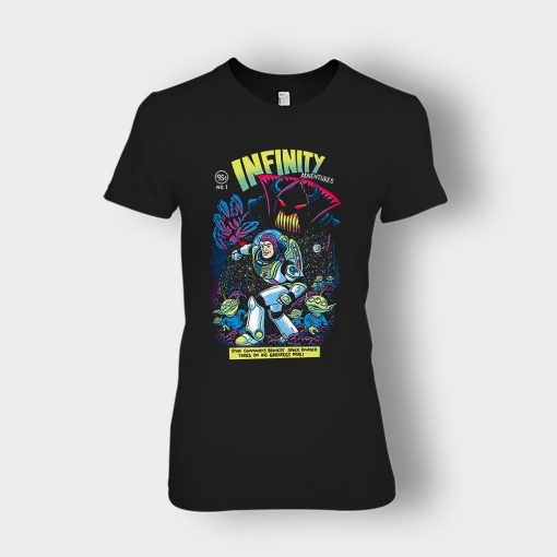 Buzz-Lightyear-Comics-Art-Disney-Toy-Story-Inspired-Ladies-T-Shirt-Black