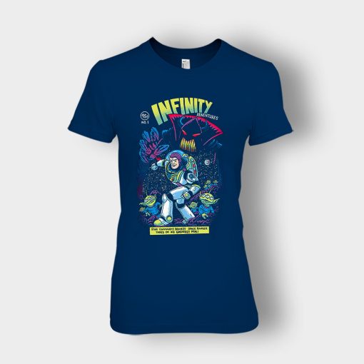 Buzz-Lightyear-Comics-Art-Disney-Toy-Story-Inspired-Ladies-T-Shirt-Navy