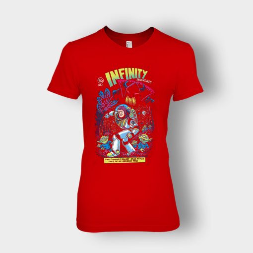 Buzz-Lightyear-Comics-Art-Disney-Toy-Story-Inspired-Ladies-T-Shirt-Red