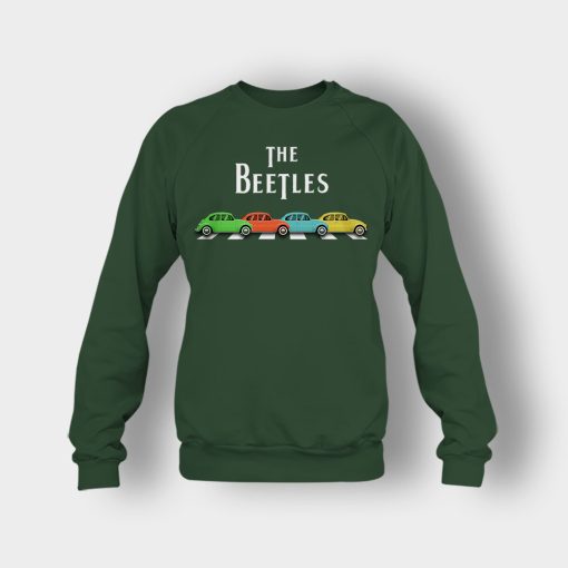 Car-The-Beetles-The-Beatles-Car-Crosswalk-Crewneck-Sweatshirt-Forest