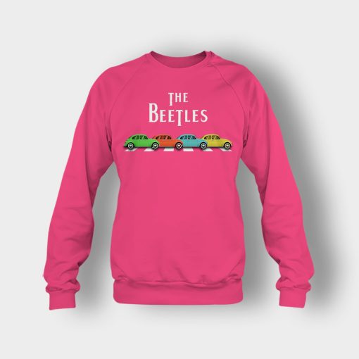 Car-The-Beetles-The-Beatles-Car-Crosswalk-Crewneck-Sweatshirt-Heliconia