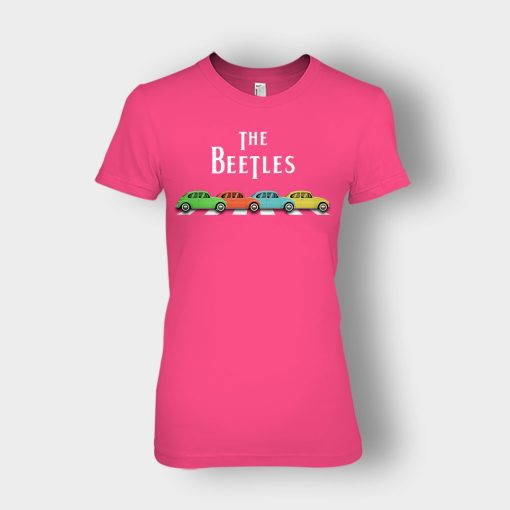 Car-The-Beetles-The-Beatles-Car-Crosswalk-Ladies-T-Shirt-Heliconia