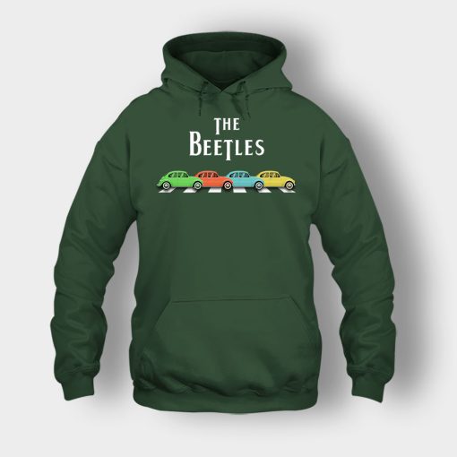 Car-The-Beetles-The-Beatles-Car-Crosswalk-Unisex-Hoodie-Forest