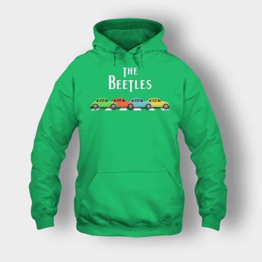Car-The-Beetles-The-Beatles-Car-Crosswalk-Unisex-Hoodie-Irish-Green