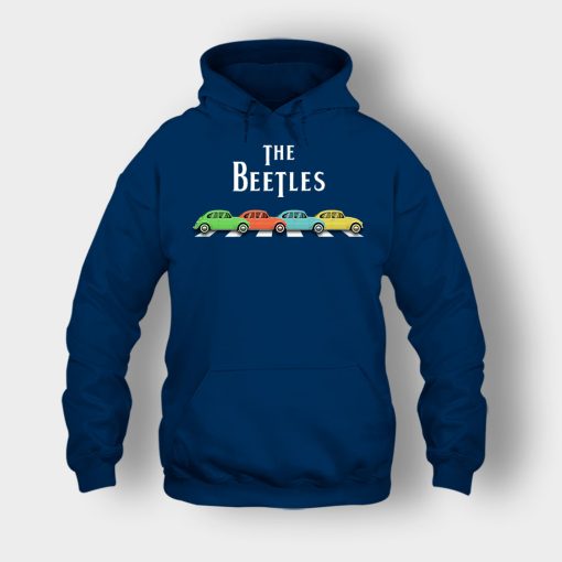 Car-The-Beetles-The-Beatles-Car-Crosswalk-Unisex-Hoodie-Navy